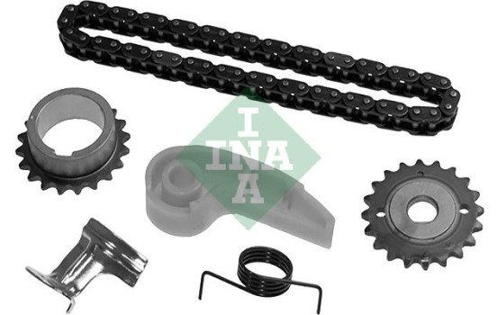 Chain set, oil pump drive