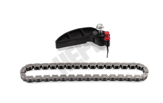 Chain set, oil pump drive