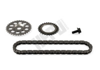 Chain set, oil pump drive