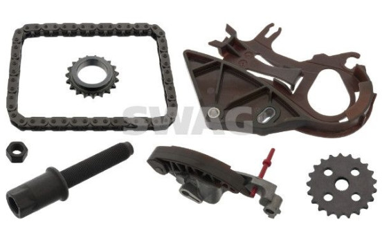 Chain set, oil pump drive