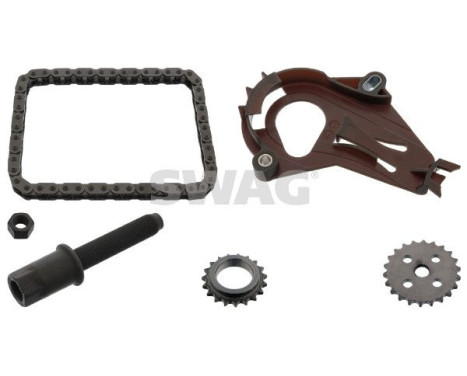 Chain set, oil pump drive