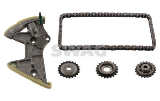 Chain set, oil pump drive