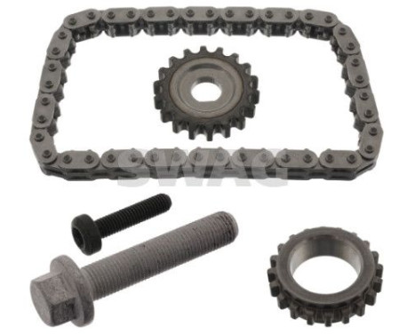 Chain set, oil pump drive