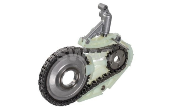 Chain set, oil pump drive
