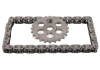Chain set, oil pump drive