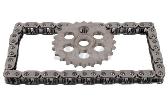 Chain set, oil pump drive