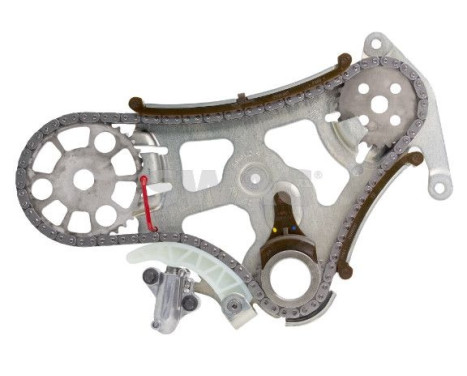 Chain set, oil pump drive