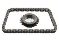 Chain set, oil pump drive