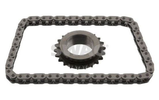 Chain set, oil pump drive