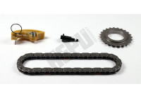 Chain set, oil pump drive