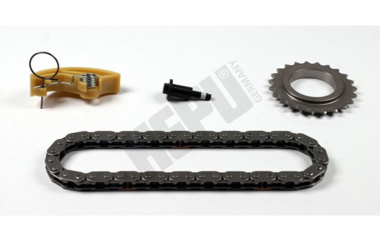 Chain set, oil pump drive