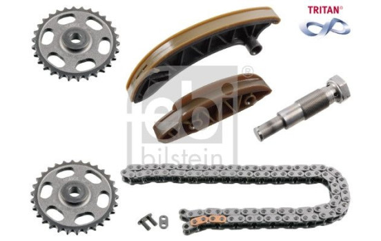 Timing chain kit for camshaft, TRITAN® coated 181931 FEBI