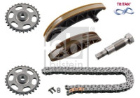 Timing chain kit for camshaft, TRITAN® coated 181933 FEBI