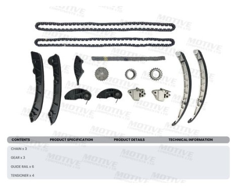 Timing chain set, Image 9