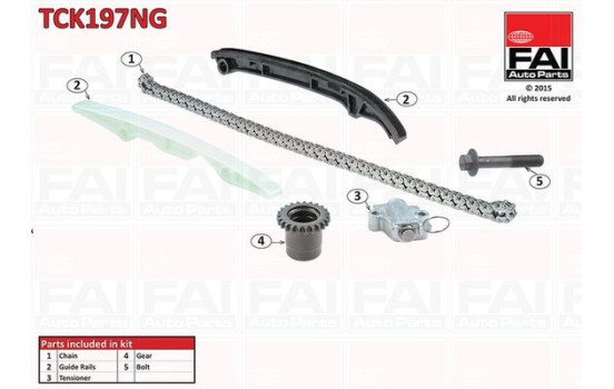 Timing chain set