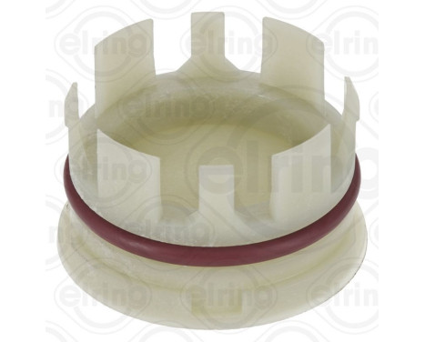 Casing cover, engine block