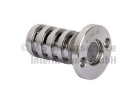 Central valve, camshaft adjustment