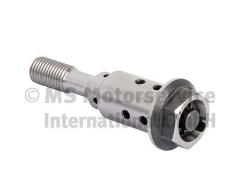 Central valve, camshaft adjustment