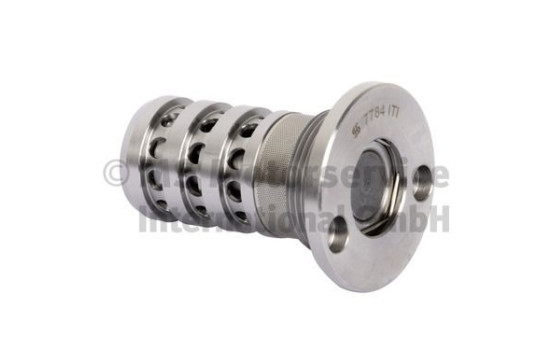 Central valve, camshaft adjustment