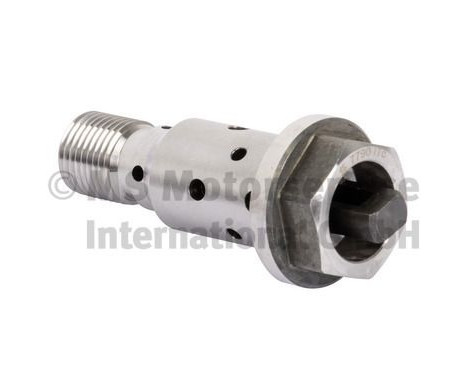 Central valve, camshaft adjustment