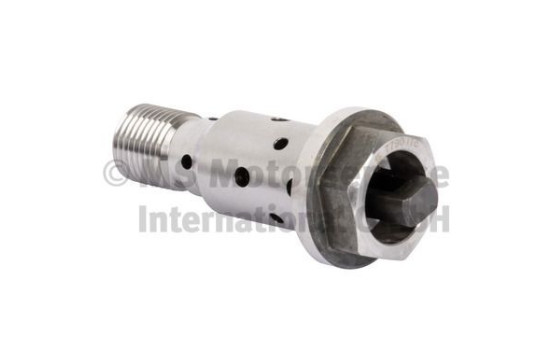 Central valve, camshaft adjustment