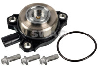 Central valve, camshaft adjustment