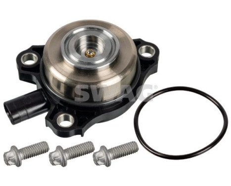 Central valve, camshaft adjustment