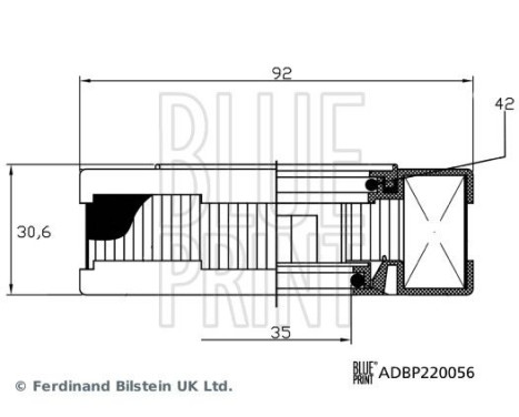 Filter, crankcase breather, Image 3
