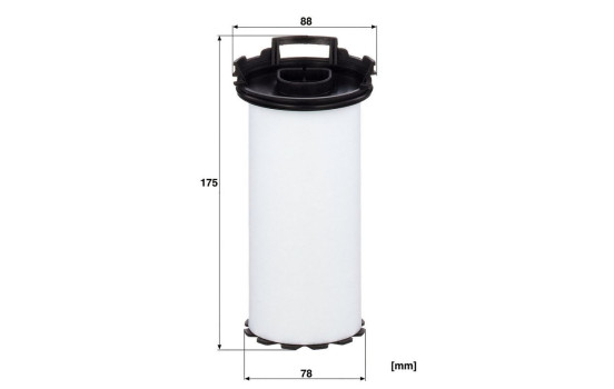 Filter, crankcase breather, Image 2