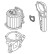 Gasket, engine crankcase breather
