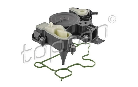 Oil separator, crankcase breather