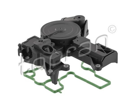 Oil separator, crankcase breather