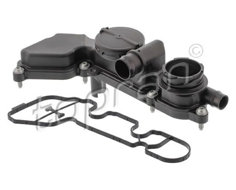 Oil separator, crankcase breather