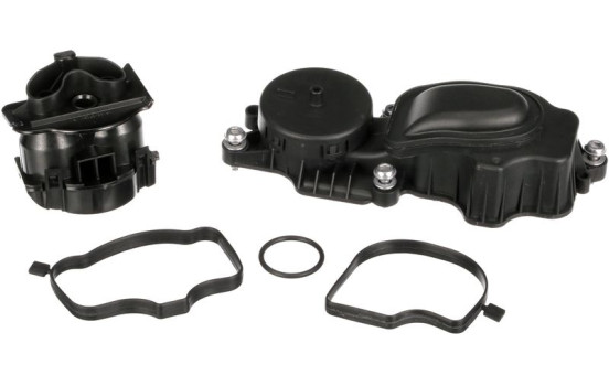 Oil separator, crankcase breather