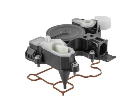 Oil separator, crankcase breather
