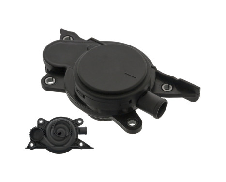 Oil Trap, crankcase breather