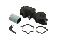 Valve, engine block breather