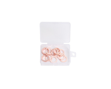 Assortment Copper rings 16mm 20pcs