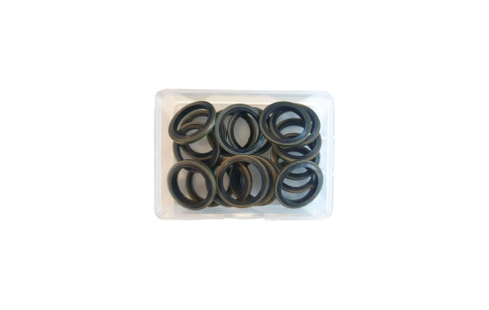 Assortment Sump plug rings rubber 12mm 20 pcs, Image 2