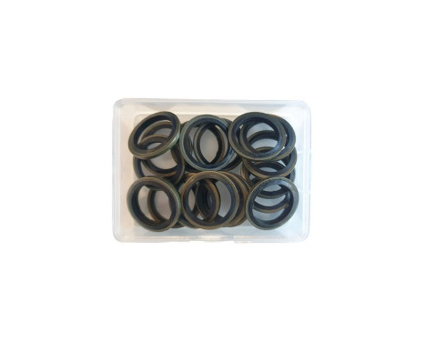 Assortment Sump plug rings rubber 14mm 20 pcs, Image 4