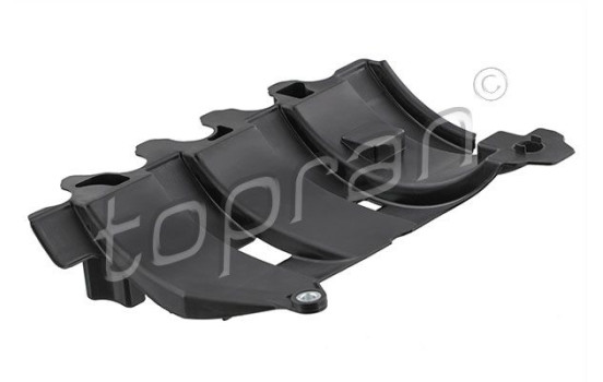 Baffle plate, oil pan