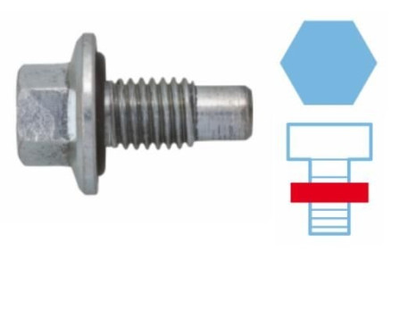 KIT BOUCHON DE VIDANGE OPEL M12 1.7