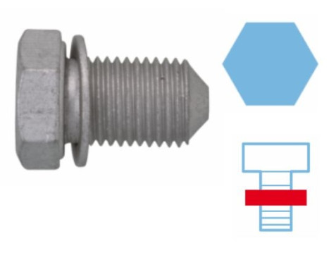 KIT BOUCHON DE VIDANGE VAG M14 1.50