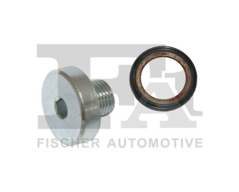 Oil pan screw plug