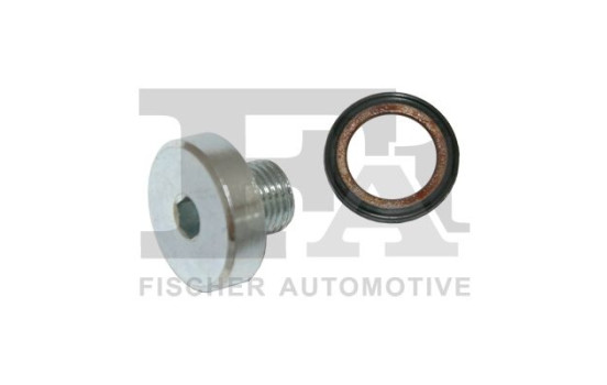 Oil pan screw plug