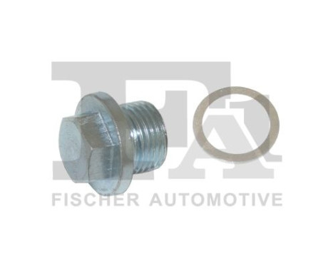 Oil pan screw plug