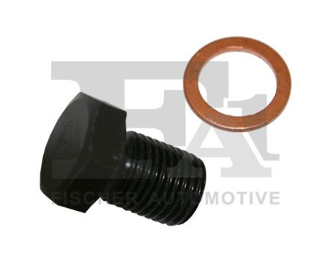 Oil pan screw plug