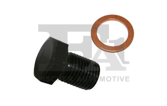 Oil pan screw plug
