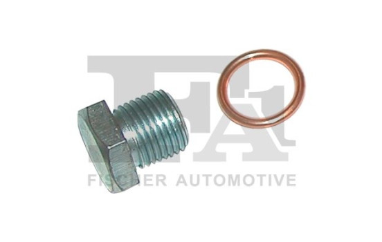 Oil pan screw plug