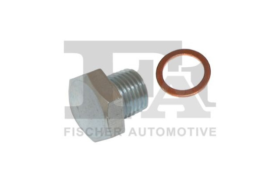 Oil pan screw plug